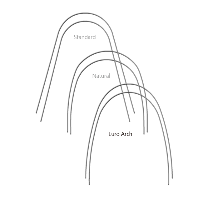 STAINLESS STEEL Archwire (Euro form)- ROUND